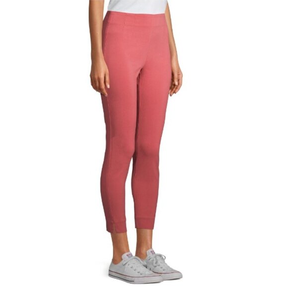 Time and Tru Women's Millennium Skinny Pants, Coral Bisque - Picture 5 of 6